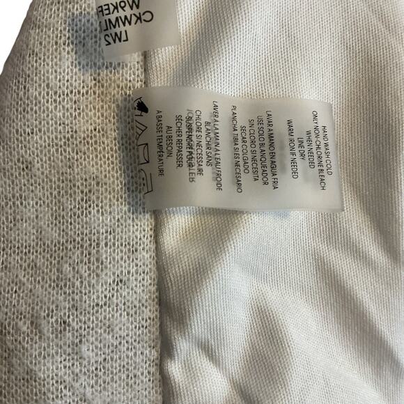 Calvin Klein Women's Sz 3X Light Brown /Ivory Plaid Open Front Jacket Pockets - Picture 8 of 13